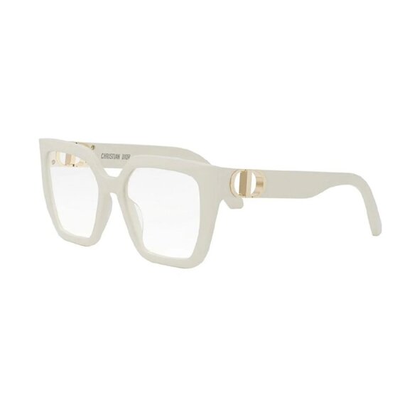 NEW DIOR EYEGLASSES, WHITE WOMEN DIOR 30MONTAIGNEO S1I 9500 - Picture 1 of 3